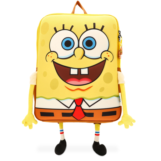 Mochila Escolar Yadatex Bob Esponja Amarillo