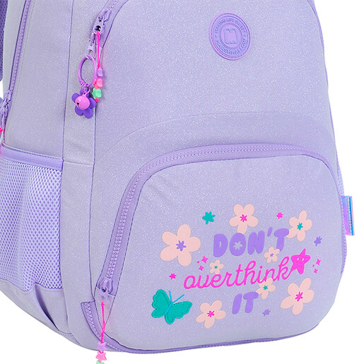 Mochila Escolar Marshmallow Springtime Purple Morado