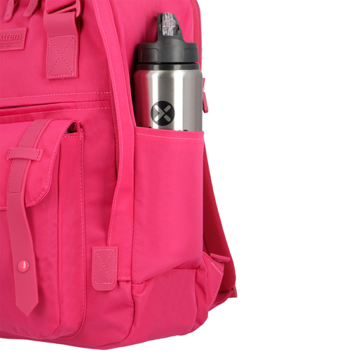 Mochila Escolar Xtrem Portland Deluxe 2024 Rosa