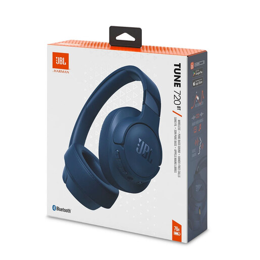 Audífonos Bluetooth On Ear JBL Tune 720 Azul