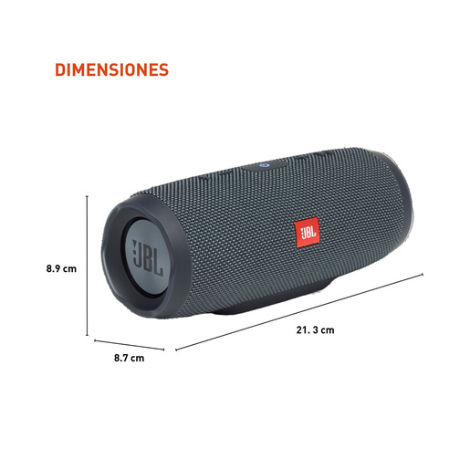 Bocina Portátil Bluetooth JBL Charge Essential Negro