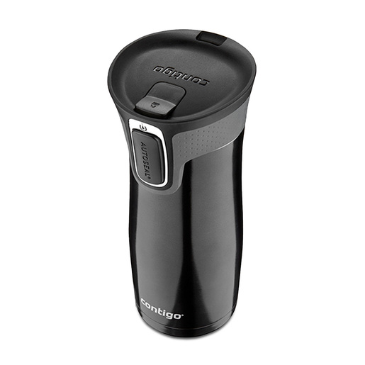 Termo con Autosello Contigo West Loop 473 ml Negro