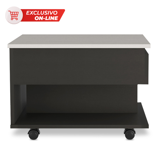 Mesa de Recepción Excelsior Luanda MDF 1 entrepaño Marfil 