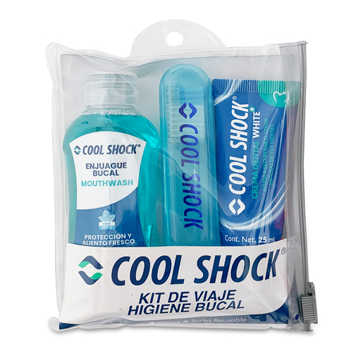 Kit de Higiene Bucal Cool Shock 3 piezas