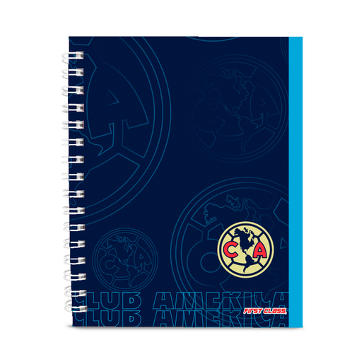 Cuaderno Frances First Class Club América Raya 80 hojas