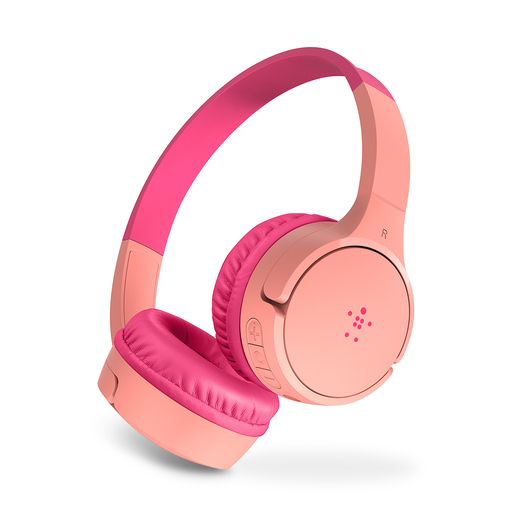 Audífonos Bluetooth On Ear Belkin Mini Supra Aurales Rosa