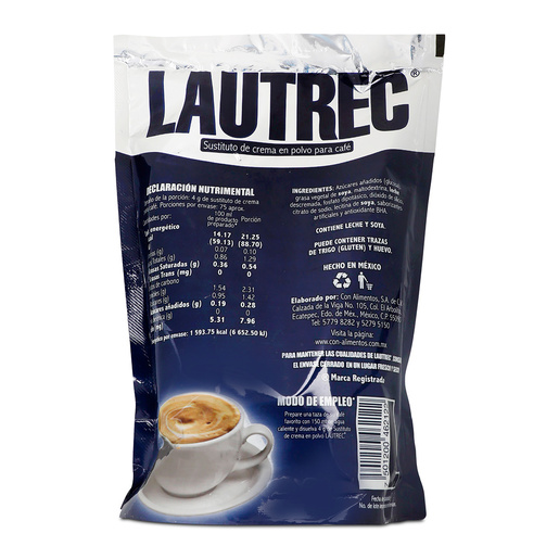 Sustituto de Crema en Polvo Lautrec 300g