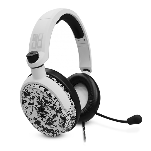 Audífonos Gamer Alámbricos 4Gamers C6-100 Blanco