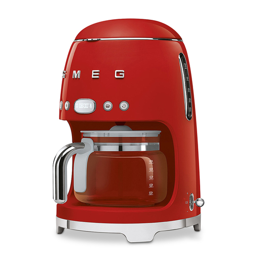 Cafetera de Goteo Smeg 10 tazas Rojo