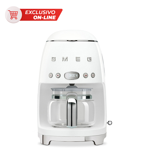 Cafetera de Goteo Smeg 10 tazas Blanco