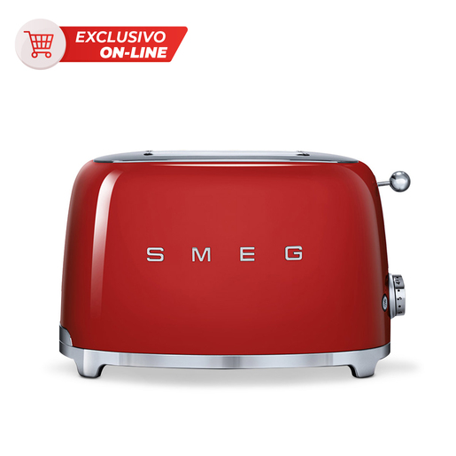 Tostador Smeg 50 S Style 6 niveles Rojo