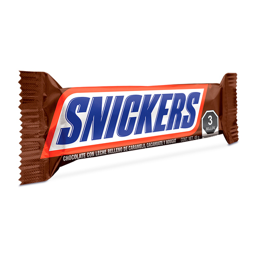 Barra de Chocolate Snickers 48 gr