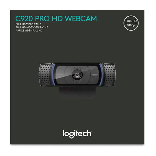 Cámara Web Logitech C920 HD Skype Full HD Windows Negro