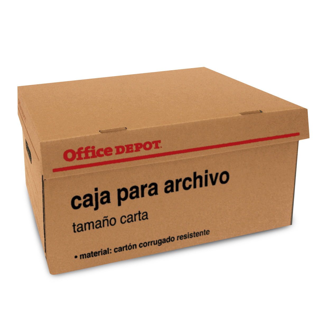 Caja para Archivo Carta Office Depot Cartón Café