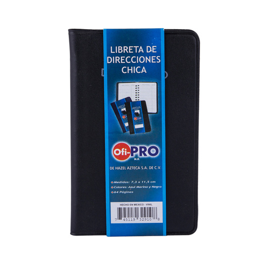 Directorio Telefónico Chico Económico Ofi-Pro Negro 64 páginas | Office  Depot Mexico