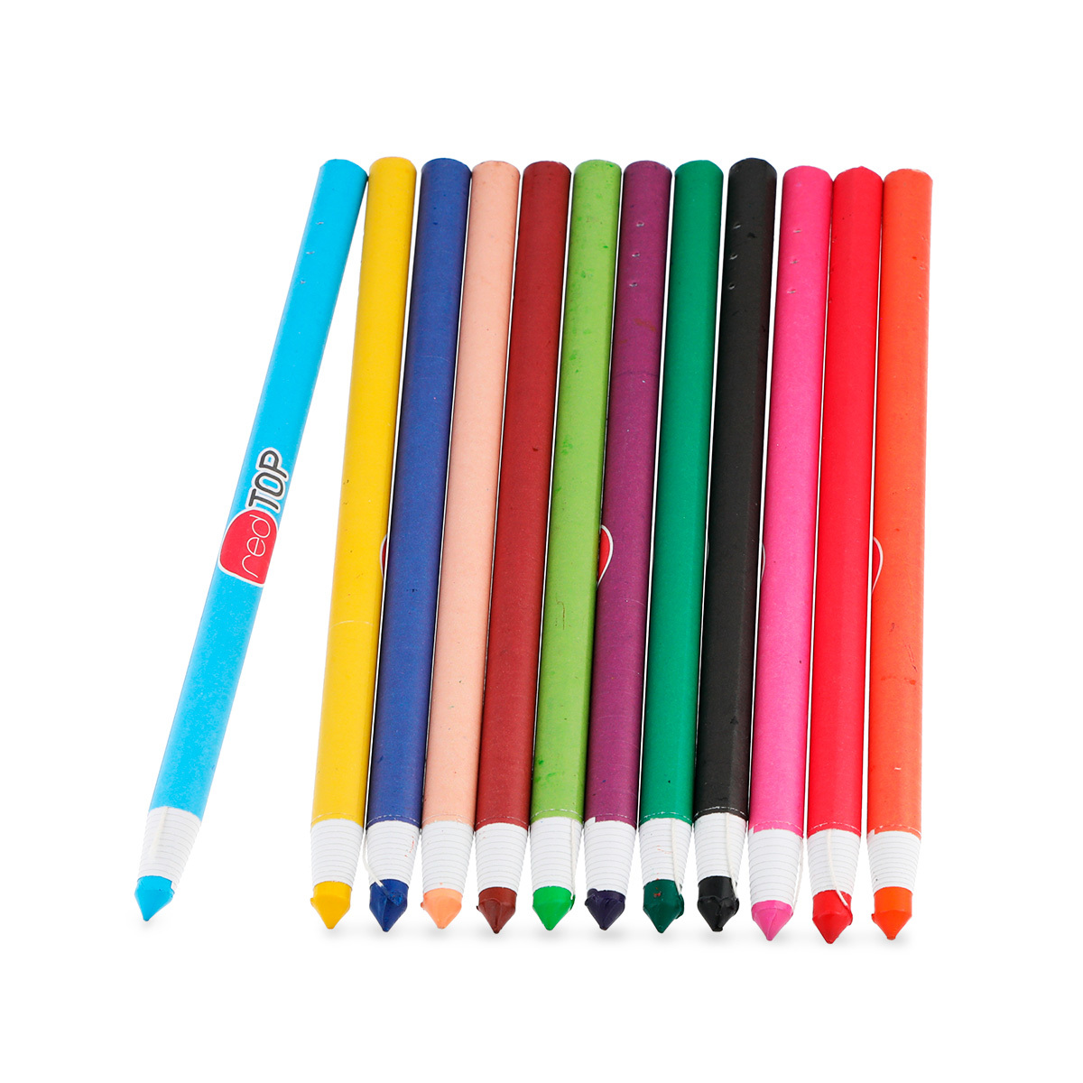 Crayones Marcadores de Cera Red Top Colores surtidos 12 piezas | Office  Depot Mexico