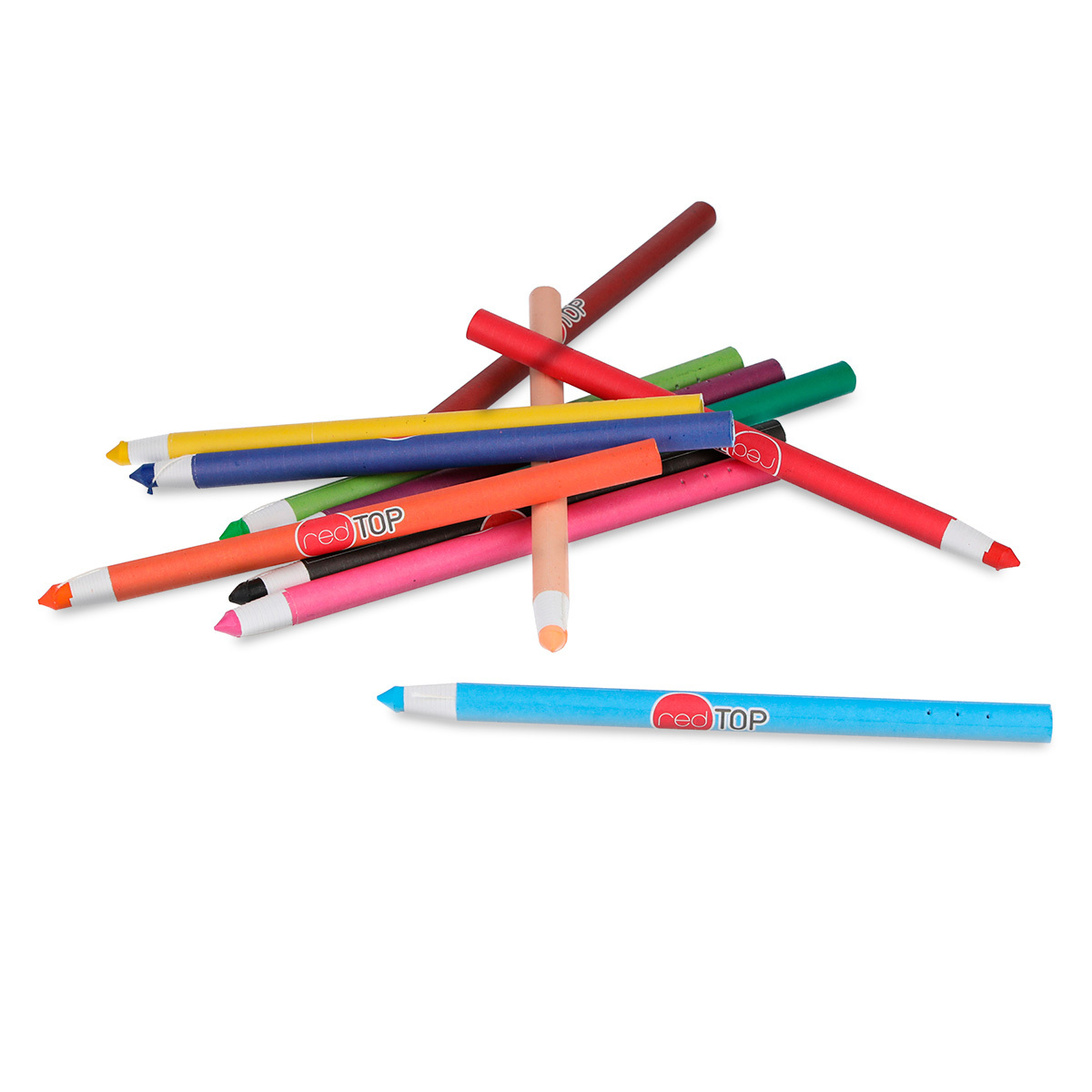 Crayones Marcadores de Cera Red Top Colores surtidos 12 piezas | Office  Depot Mexico