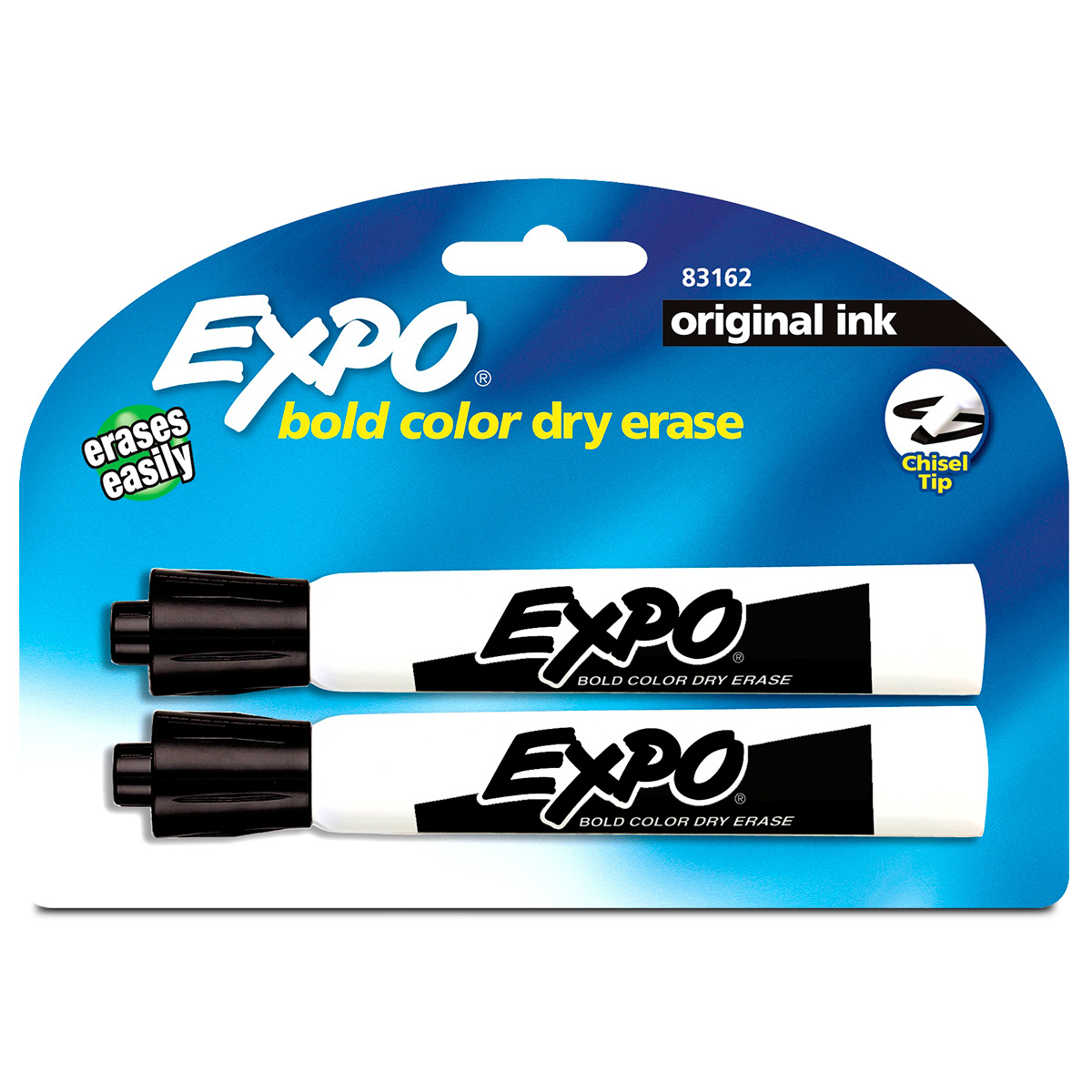 MARCADOR PAPERMATE EXPO BOLD COLOR (NEGRO, 2 PZS.) | Office Depot Mexico