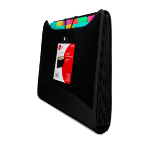 Portafolio Archivero Expandible Carta Office Depot 5 divisiones Negro | Office  Depot Mexico