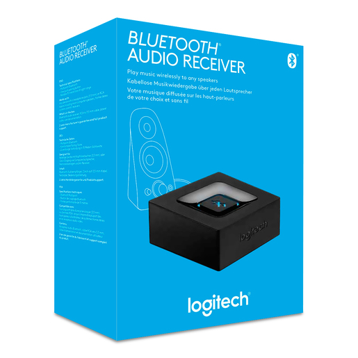 Adaptador Receptor Bluetooth Audio Logitech Bt/3.5mm — Black Dog