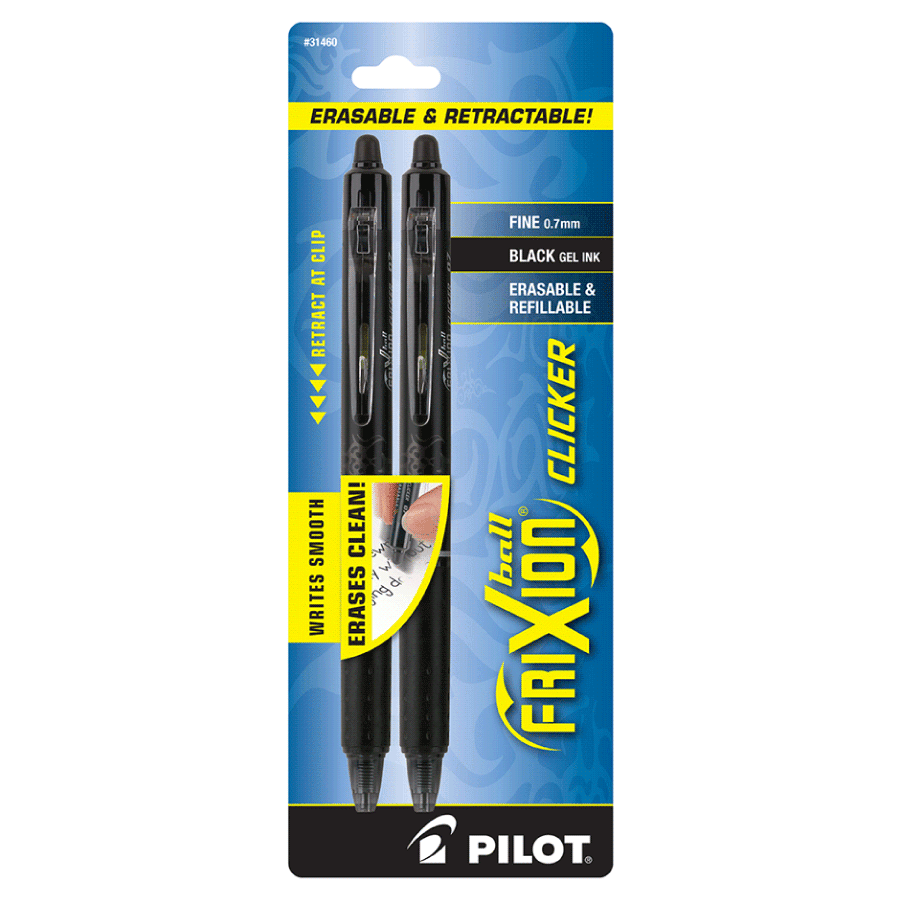 Bolígrafos Gel Pilot Frixion Fino 3pz, Bolígrafos