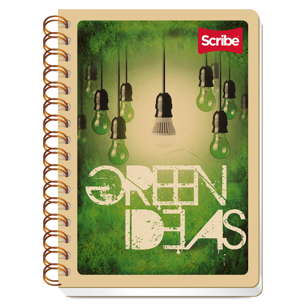 Cuaderno Forma Francesa Scribe Ecológico Cuadro chico 100 hojas | Office  Depot Mexico