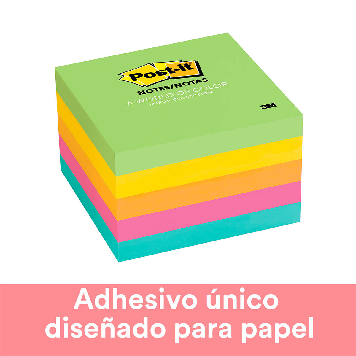 Notas Adhesivas 3M Post-It Ultra 654 Colores surtidos  x  cm | Office  Depot Mexico