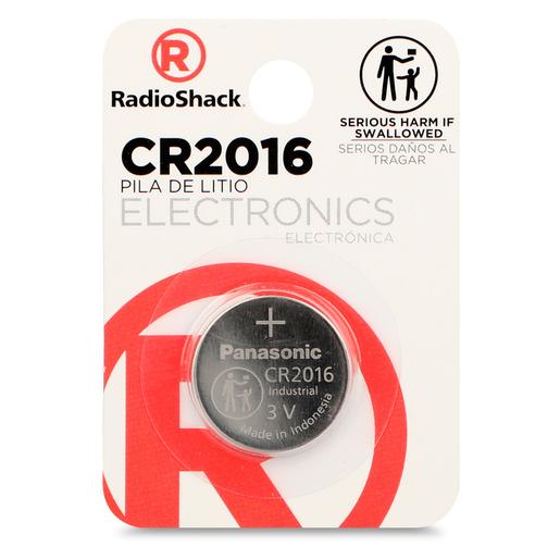 Panasonic CR2016 - Pila de botón (1 unidad, litio) 