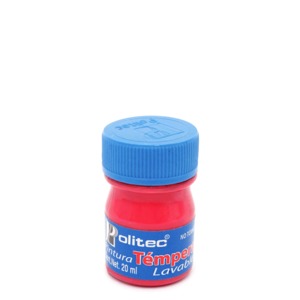 Pintura Témpera Lavable Politec 67B Carne 1 pieza 20 ml | Office Depot  Mexico