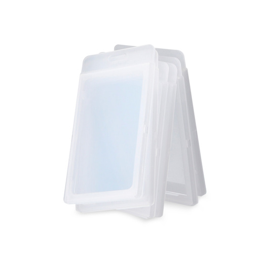 Porta Gafete Red Top Plástico 11 x  cm Plástico Transparente 6 piezas | Office  Depot Mexico