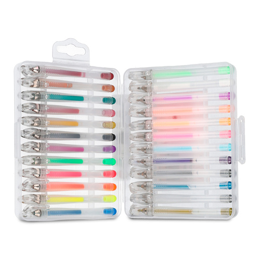 Pluma gel colores surtidos empaque con 24pzs – Papelería y Novedades García