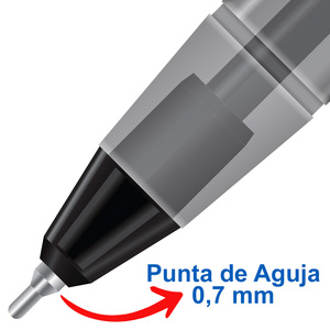 Plumas de Gel Zebra Basic RollerBall Punto fino Tinta negra roja azul 3  piezas | Office Depot Mexico