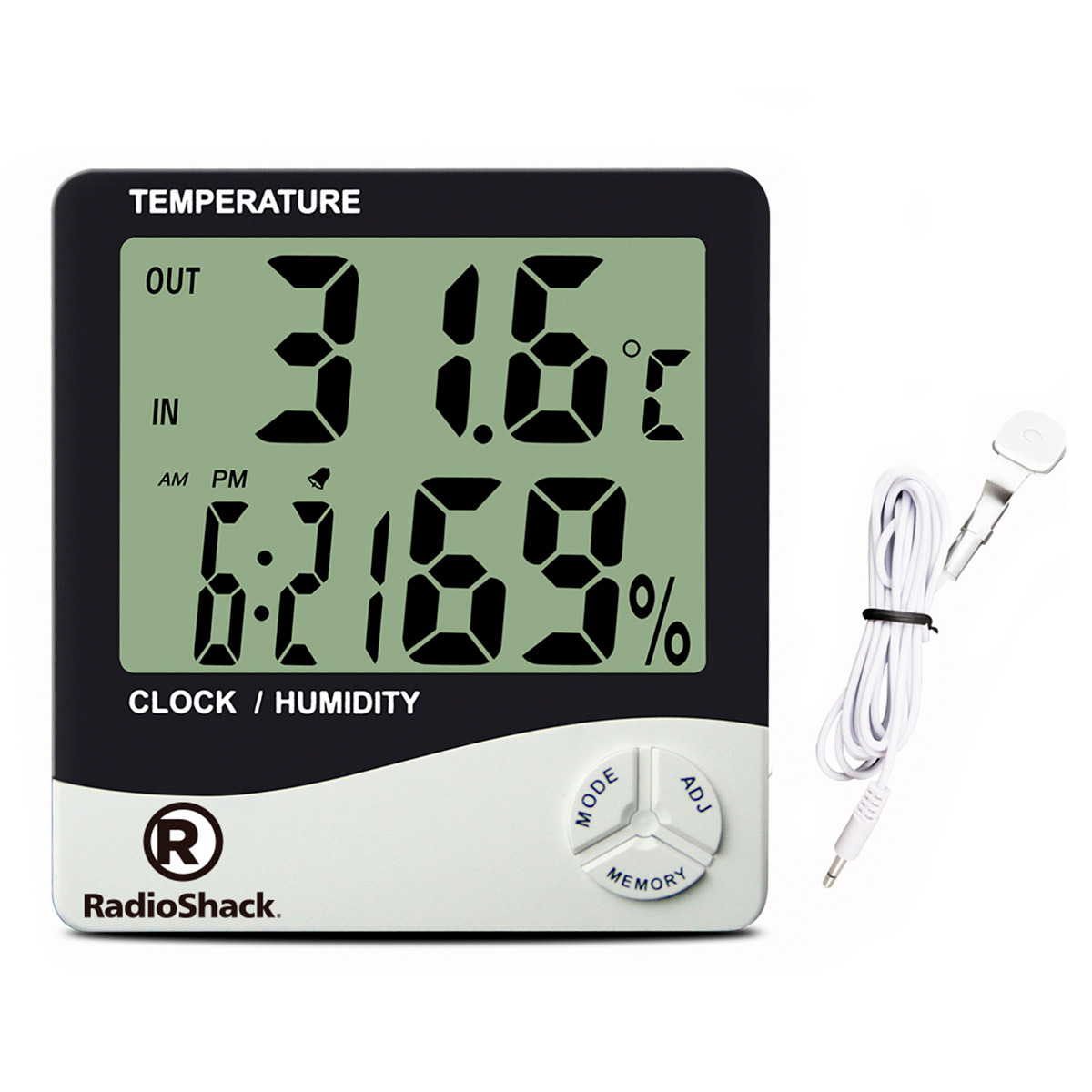 Termómetro Higrómetro Digital con Reloj – KUBUS