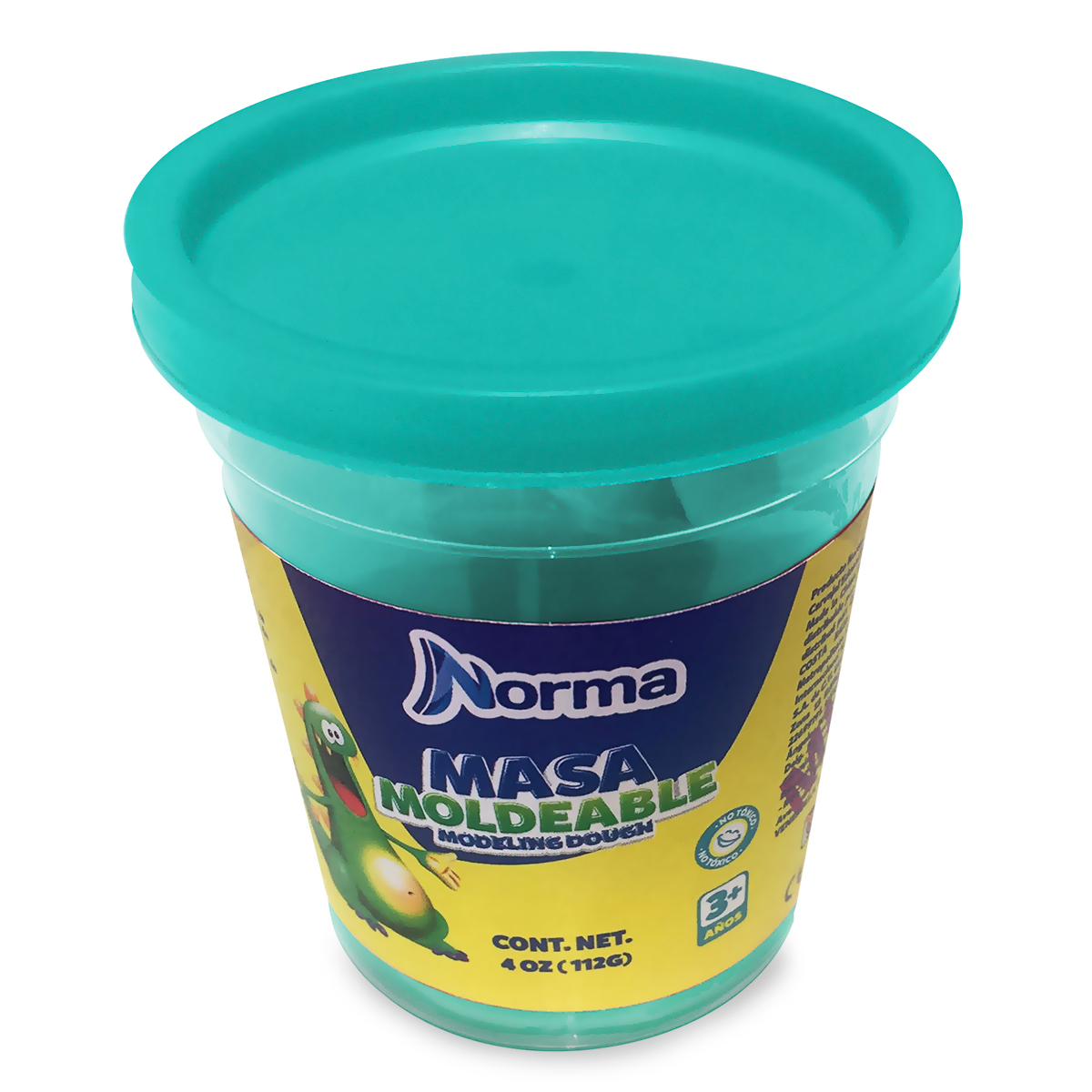 Masa Moldeable Norma Turquesa 1 pieza 112 gr | Office Depot Mexico