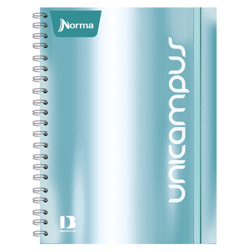 Cuaderno Pasta Dura Profesional Norma Unicampus 583383 Cuadro grande 160  hojas | Office Depot Mexico