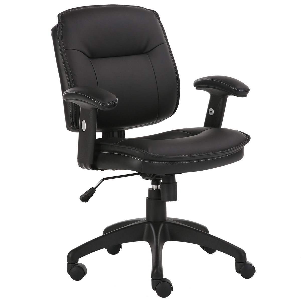 Silla de Oficina Office Depot Luxura Polipiel Negro | Office Depot Mexico