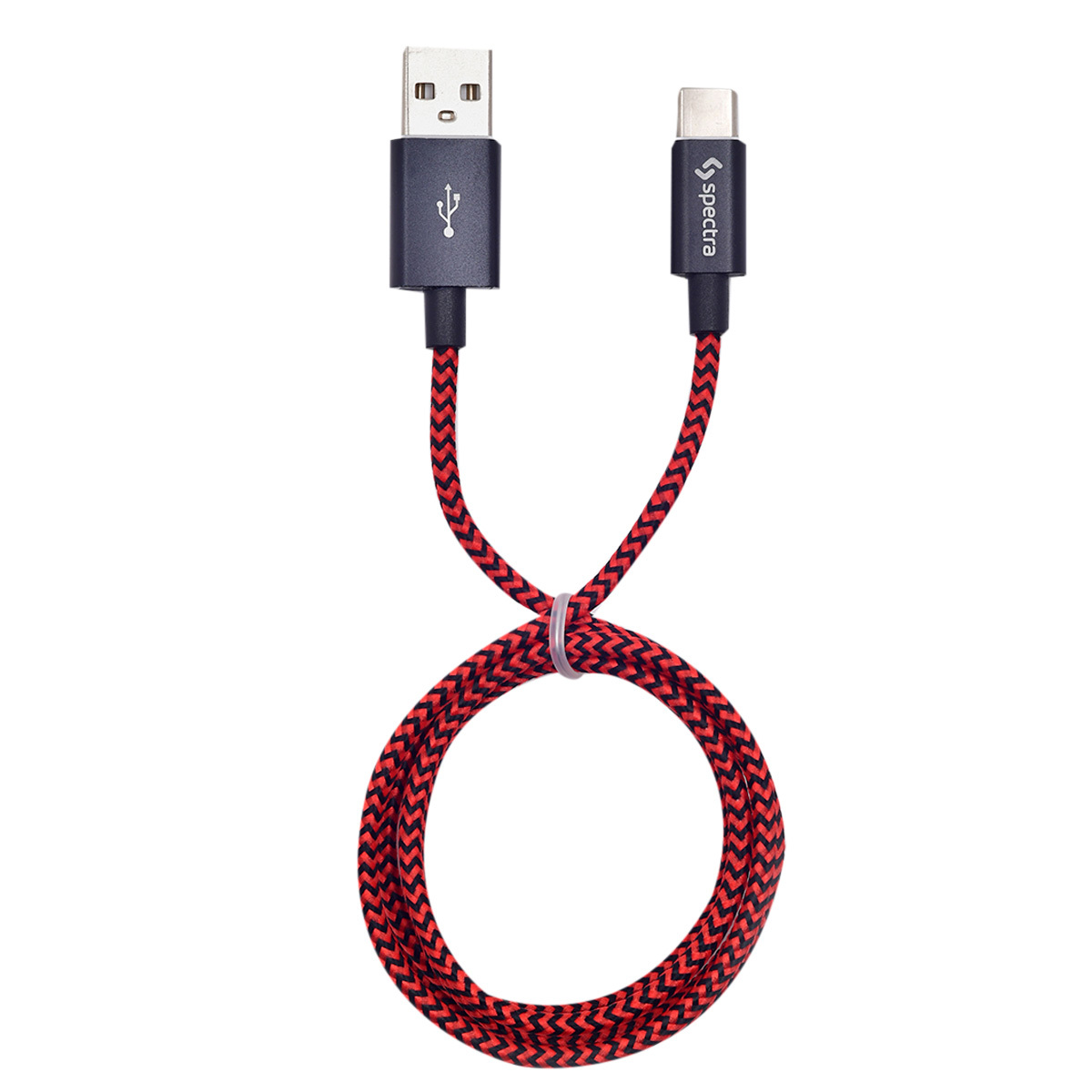 CABLE USB A TIPO-C SPECTRA IK40307G (NEGRO, 91CM) | Office Depot Mexico