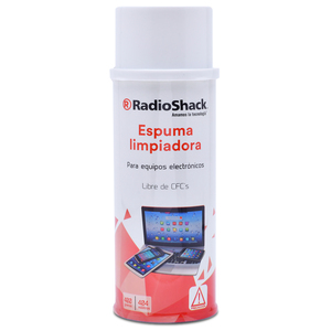 Espuma Limpiadora para Dispositivos Electrónicos RadioShack 360 gr