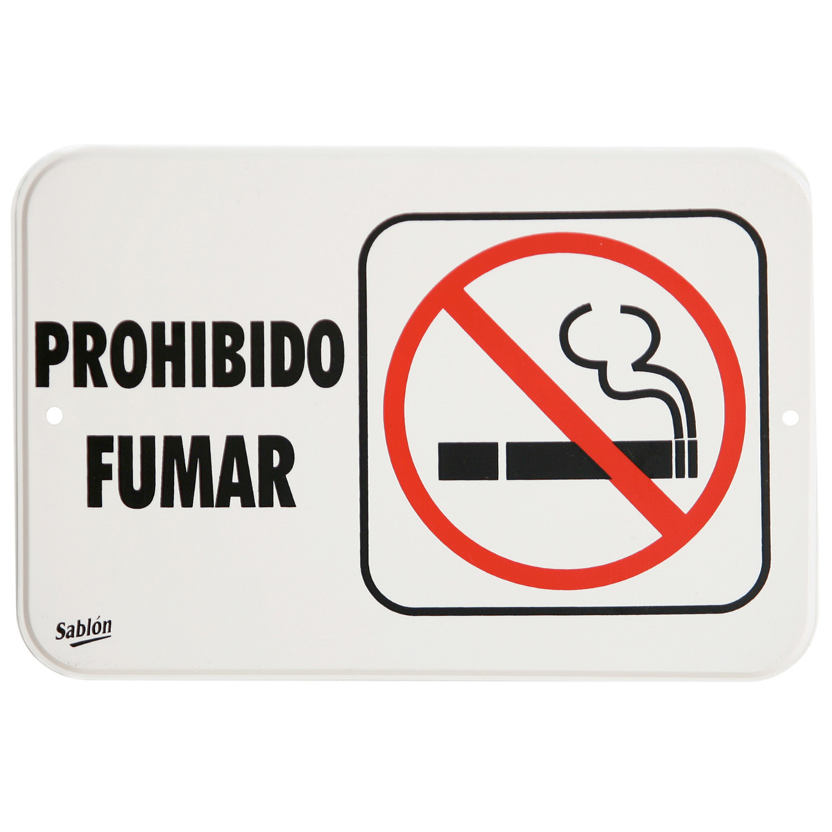 LETRERO PROHIBIDO FUMAR