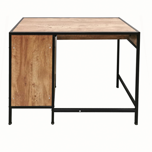 Escritorio para Oficina Office Depot Drawers Café con negro MDF Metal | Office  Depot Mexico