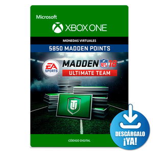 : Madden NFL 19: MUT 12000 Madden Points Pack - Xbox One