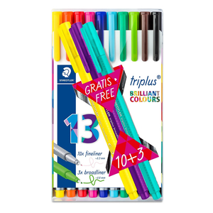 ROTULADORES DOBLE PUNTA STAEDTLER 3200 TB36 (COLORES, 36 PZS