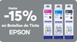 Botellas de Tinta Epson T544 T544520-4P Colores surtidos 4500 páginas  EcoTank 4 piezas